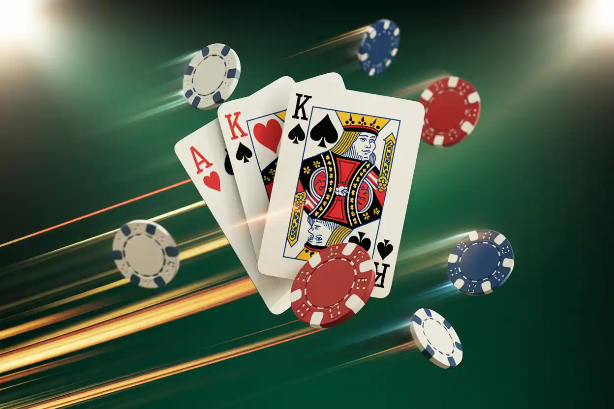 Live-Dealer am Spieltisch